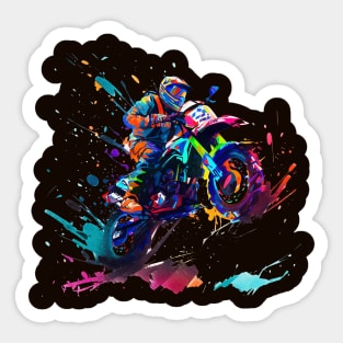 Flingin' mud Sticker